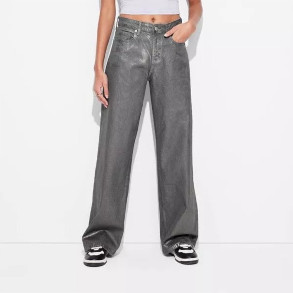 Gray Baggy Jean